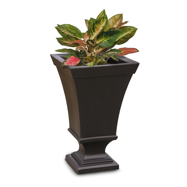 Vienna 25 Tall Urn Planter, Espresso